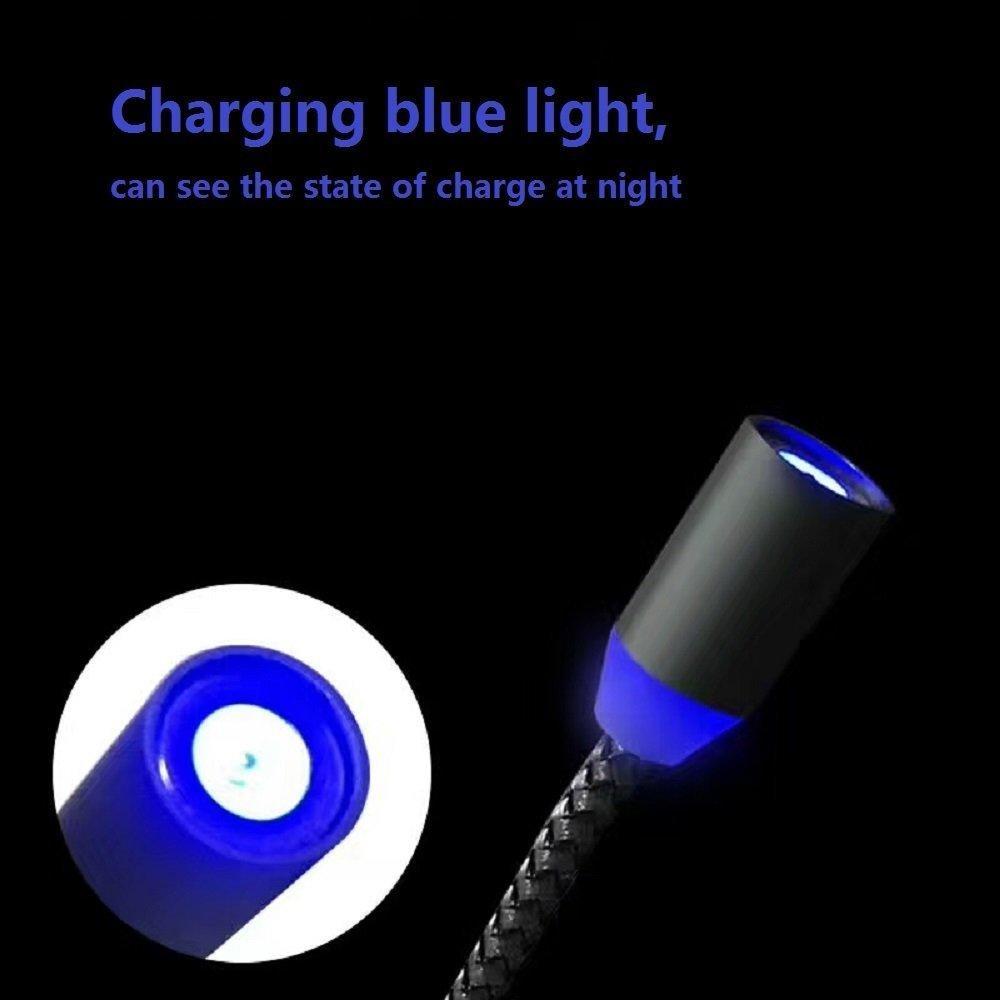 TPE USB Type C Magnetic Charging Cable 100cm USB Data Transfer Cables 360 Degree