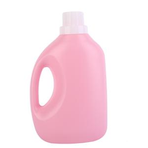 China Pink Liquid Laundry Detergent Container HDPE Empty Tide Bottles 5L wholesale