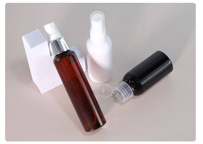 50ml 60ml Frosted PET Bottles White Serum Dropper Bottle For Packaging