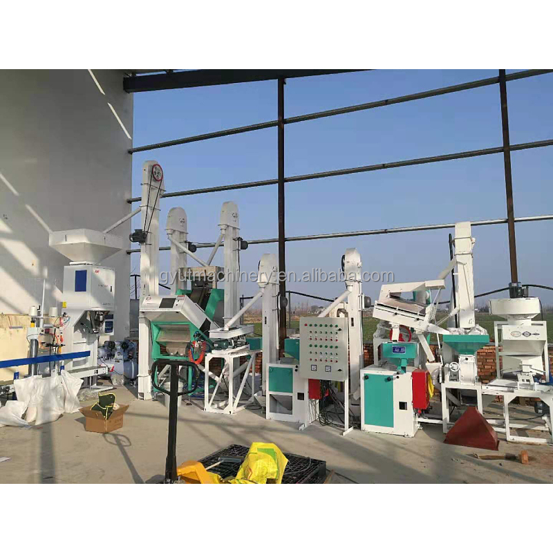 380V Voltage Full Automatic Rice Milling Machine for Stainless Steel Material and Rice