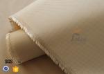 Brown 0.7MM Silica Fabric Fiberglass Thermal Insulation Materials High Strength