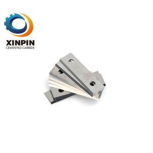 China Safety Tungsten Carbide Razor Cutter Blade Triple Single Double Edge Hole wholesale