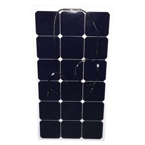 China ETFE Film Flexible PV Solar Panels , Small Size 60W Yacht Solar Panels wholesale