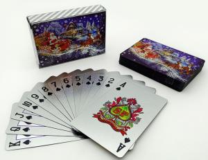 China Flexible 0.32mm Waterproof Plastic Playing Cards wholesale