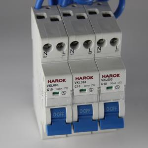 China VKL003 Thermal Magnetic GFCI Circuit Breaker With Indicator Light wholesale