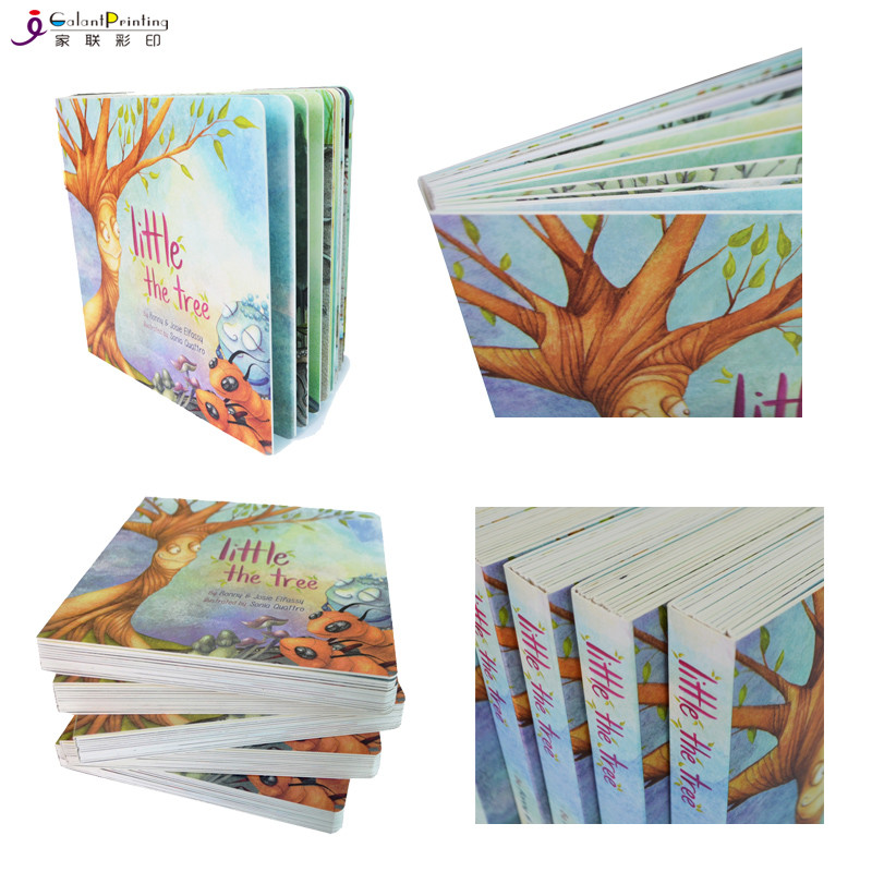 Magnet Children'S Board Book Printing Personalized Picture Board Books