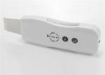 Micro Current Ultrasonic Skin Scrubber ABS And Stainless Steel Material
