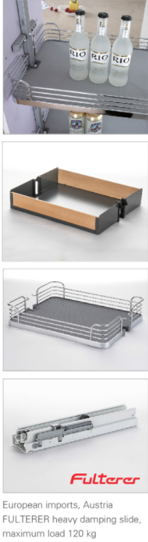 Tall Larder Pull - Out Cupboard Modern Kitchen Accessories For Modular Kitchen