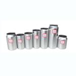 Aluminum Alcohol Beer Can 16.9oz Qingdao Beer 550ml Sleek Can