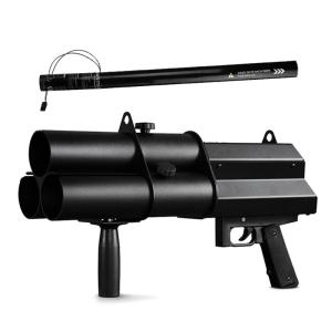 China Cylinder 32 Inches Nitrogen Electric Confetti Cannon wholesale