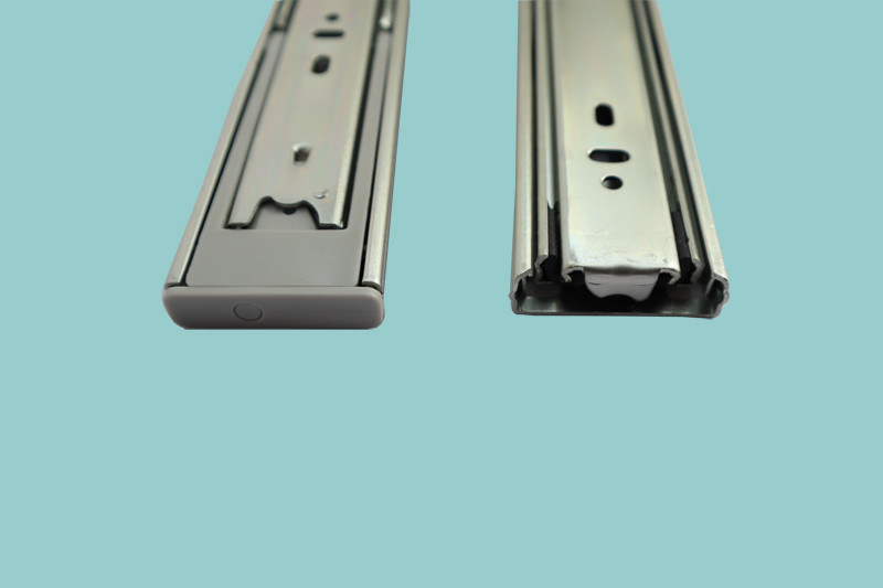 51mm Kitchen Cabinet Full Extension Ball Bearing Drawer Slides Channel