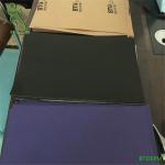 110g Waterproof Embossed Uncoated Matte Black Cardboard Paper