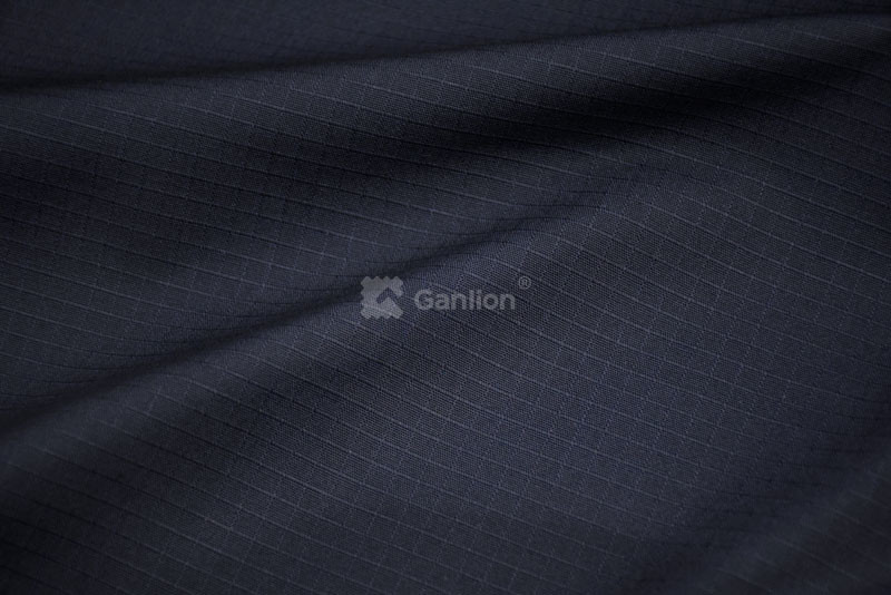 Polyester Cotton Spandex Teflon Stretch Security Uniform Fabric Anti Wrinkle For Coats