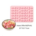 Odorless Non Stick Mini Animal Shape Silicone Baking Moulds
