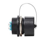 IP67 Waterproof LC ODVA Fibre Optic Adapter For Wall Faceplate