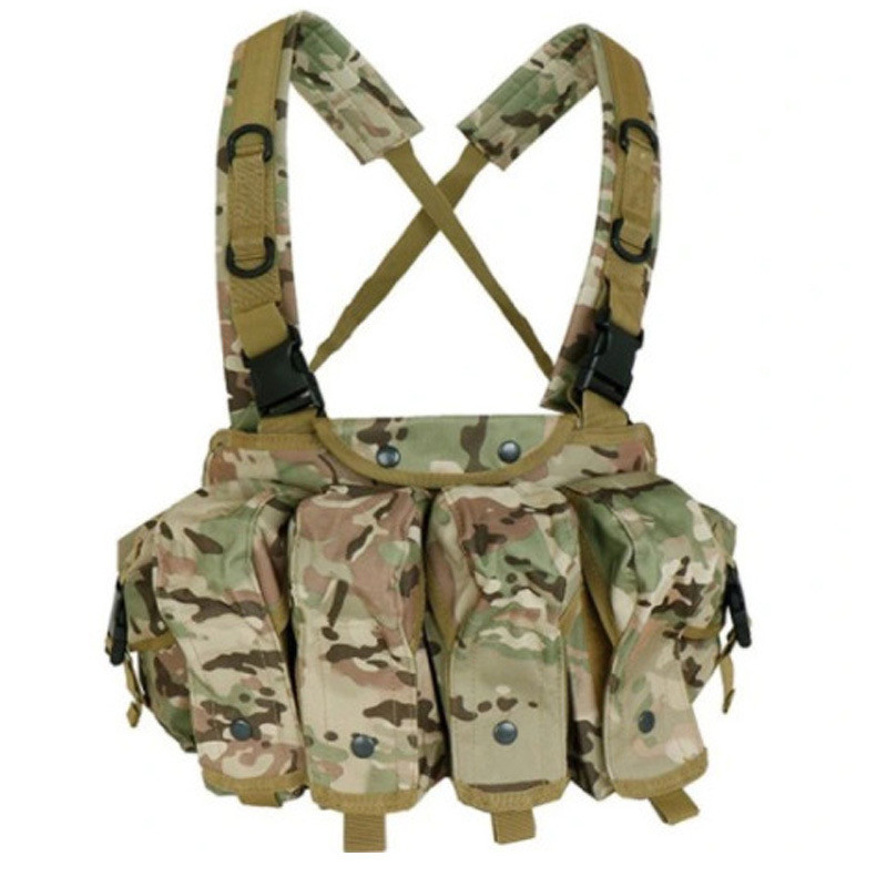 Detachable Gear Equipment Supplies Security Tactical MOLLE System Tactical Vest With Quick Release Buckle