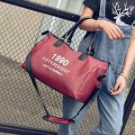 Printed handbags, luggage bags, large-capacity men's and women's travel bags,
