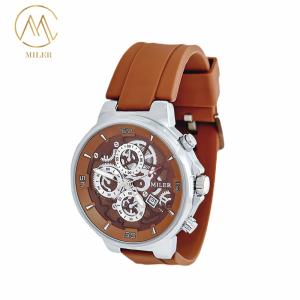 China Men And Women's Quartz Wrist Watch with Black and Silver Bezel Option wholesale
