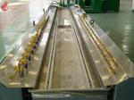 Plate wood plastic composite extrusion machine 55kw For PVC / PE / PP