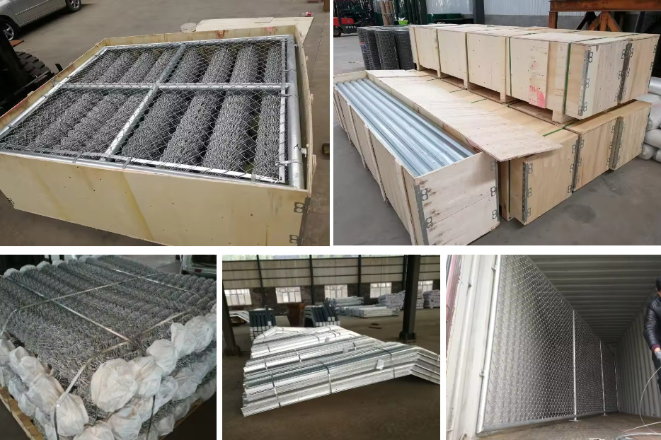 Sturdy Aluminum Alloy Pvc Coated Chain Link Mesh Fence Galvanized Wire Free Samples Available