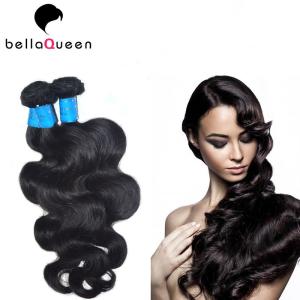 China Smooth No Chemical Brazilian Virgin Hair / Body Wave Hair Weft No Splits wholesale