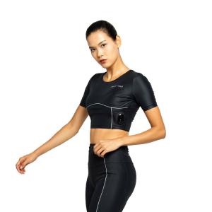 China BODYTIME EMS Body Suit Nylon Black Womens Cycling Sweatshirts wholesale