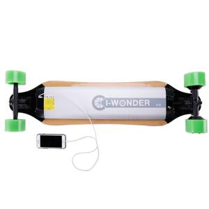 China Remote Control Adult Electric Skateboard 4 Wheel With 360w DC Brushless Motor wholesale