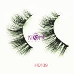 Soft Full Strip 3D Mink Eyelashes Cruelty Free Professional Application