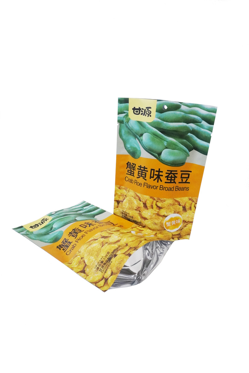 Security Custom Printed Beans Storage Rack Up Bag Aluminum Foil Plastic Bag