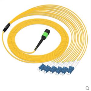 China MTP/MPO to LC fiber optic cable 8 core mpo fan-out cable wholesale