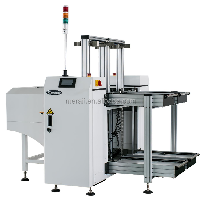 SMT machine esd Magazine rack PCB Unloader machine used in electronic Production Line