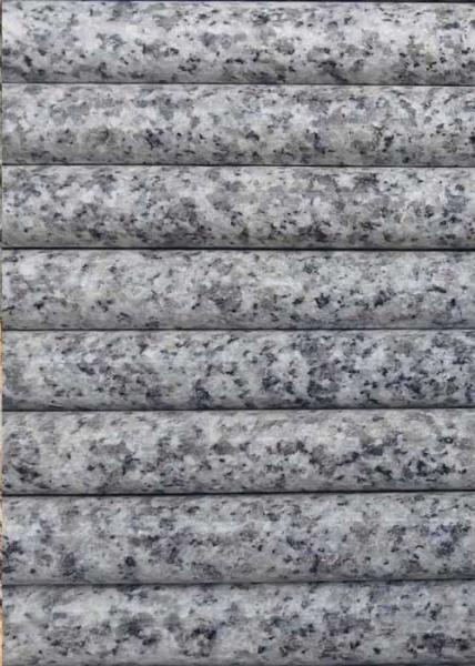 Light Grey / White Granite Stair Treads , Exterior Stone Stair Treads 120 X 33 X