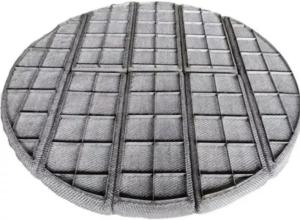 China 100mm Thickness SS316L Demister Mesh Circle Shape wholesale