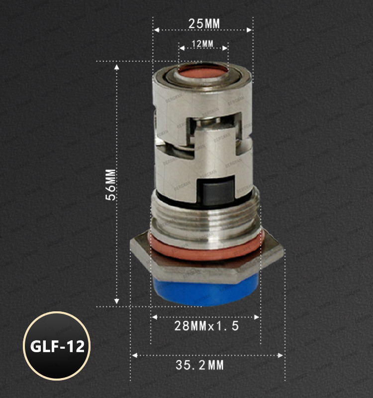 BERGMAN Replace Grundfos GLF-12 16 22 32 36mm CR CRN CRI Pump Mechanical Seal HQQV HQQE 96455086 96511844 96525458