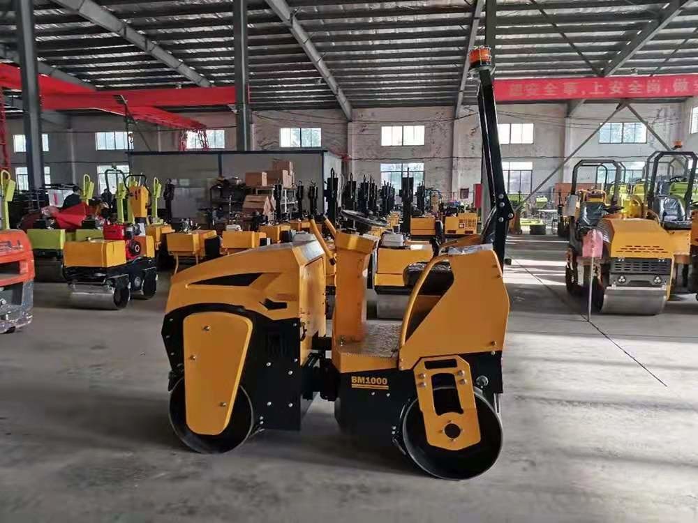 YL31C 0.57t Road Construction Roller , 0.6km/H Tandem Vibratory Roller