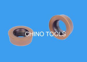 China RPEW1003MO cemented tungsten carbide milling insert Yellow color wholesale