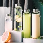 High Quality Wholesale High Borosilicate Glass Drinking Water Bottle With