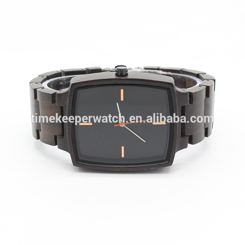 2017 new fashion men wood watch factory wholesale wrist watches oem