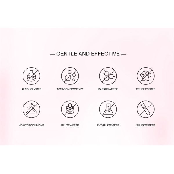 Custom Sensitive Combination Skin Products Pores Cleanser Cosmeceuticals Products