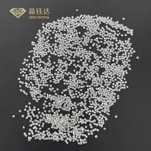 China Lab Created Melee Diamonds Round Shape Very Good Cut wholesale