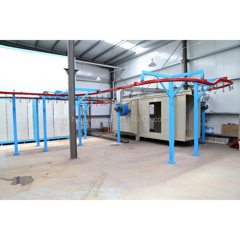 Non Standard Horizontal Powder Coating Line For Steel Substrates Weight 10000 KG