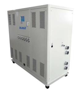 China 2 Inlets 2 Outlets HVAC Water Chiller Industrial 30HP 99.19-116.05KW/Hr wholesale