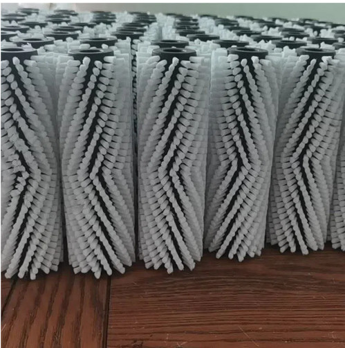 Nylon Cylinder Brush For Food Processing, Road Sweeping, Conveyor Cleaning