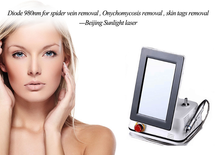 Handle Detachable Spider Vein Laser Machine , Portable Laser Vein Removal Machine