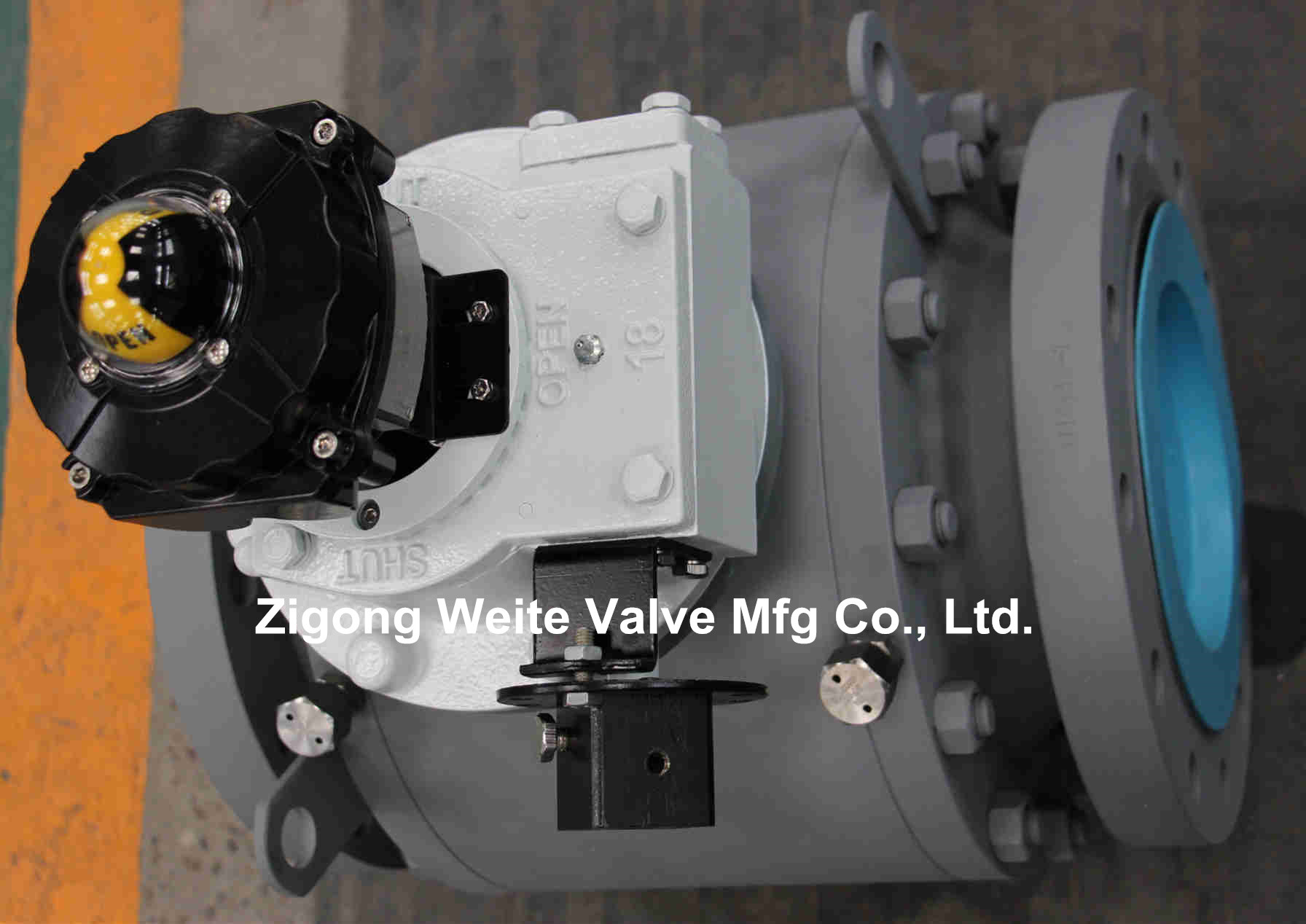 Electric Forged Steel Trunnion Ball Valve ASME B 16.10 Class 150 To Class 2500