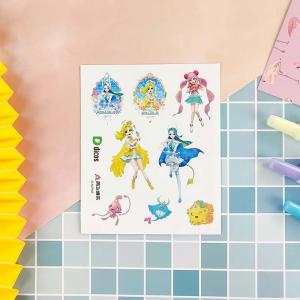 China Silkprint DIY Cute Stickers 128gram Cartoon Character Stickers For Girls Fun wholesale