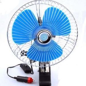 China Plastic Back Guard Car Cooling Fan , Mini Auto Cool Fan With Switch Dc12v wholesale