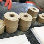 Neutral Petrolatum Coated Pipe Insulation Tape Wrap 1.2mm OEM