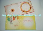 Personalized Delicate Festival Custom Sound Greeting Cards with sound chips