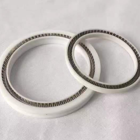 Low Coefficient of Friction PEEK Sealing Ring for Customized Hydraulic Cylinders